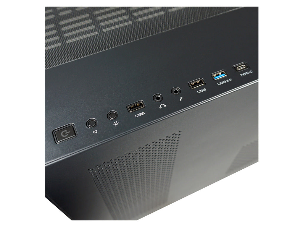 LC-Power Case Gaming 809BE-ATX, ATX, Micro ATX, MiniITX4x 120mm ARGB fans, tempered glass