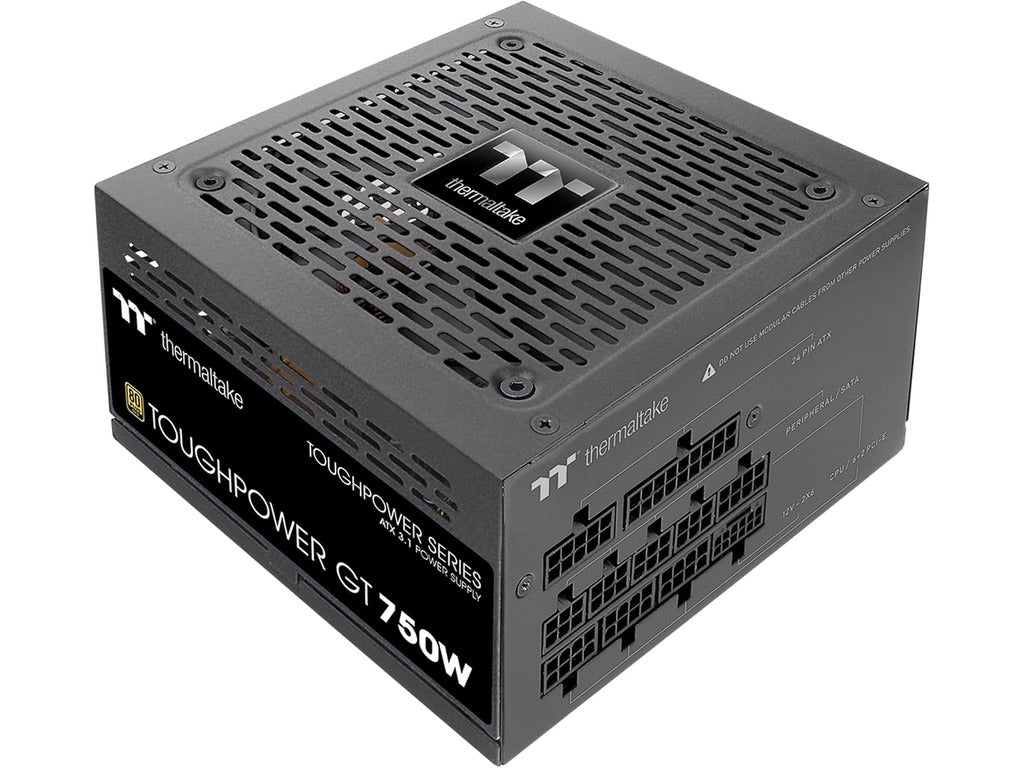 Thermaltake Toughpower GT 750w80+ Gold, full modular,ATX 3.1 native 12V-2x6 connector