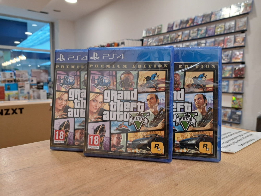 GTA V 5 PREMIUM EDITION PS4 Playstation 4