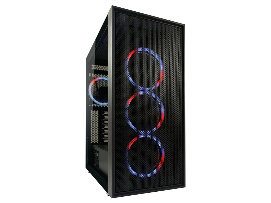 Kuciste LC-Power 802B ATX + 4x120mm RGB Fans