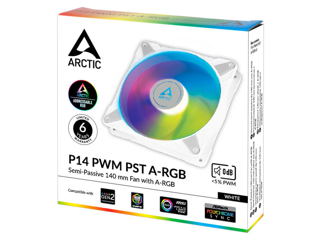 Cooler Arctic Fan P14 140mm PWM PST A-RGB