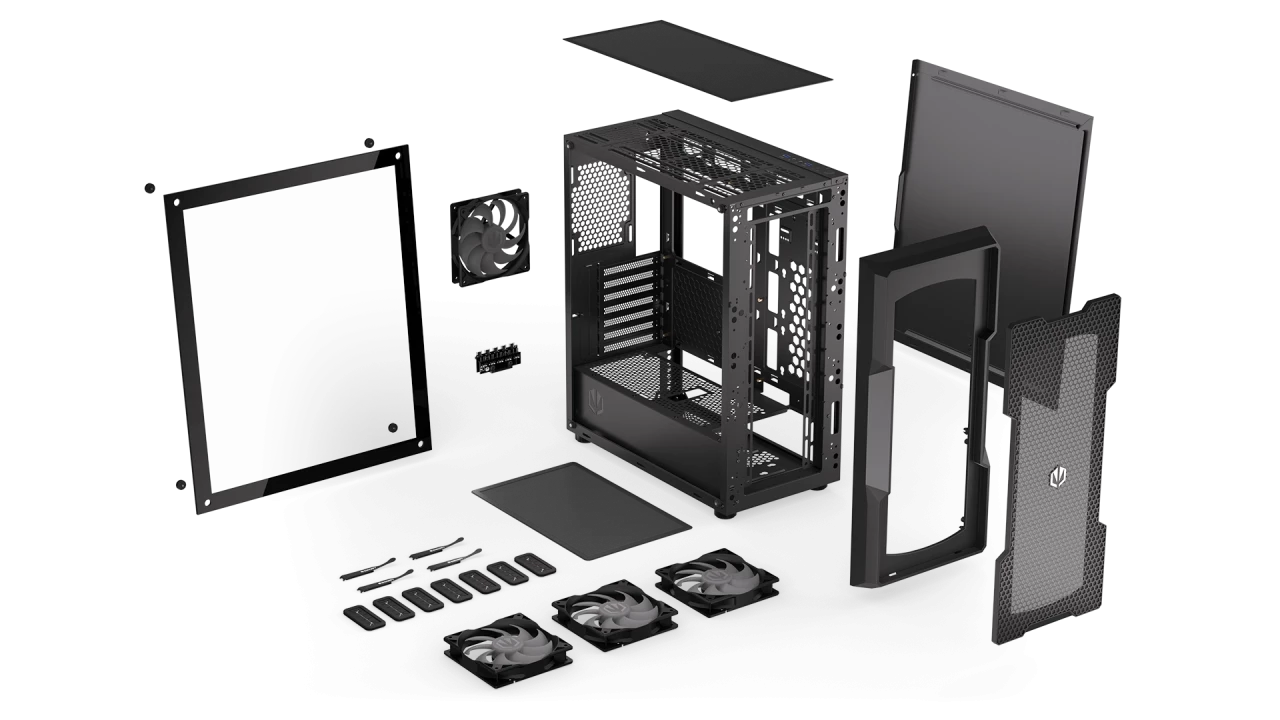 Kućište Endorfy Regnum 400 Air ATX +4xARGB Fans
