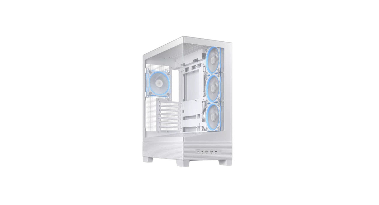 Kuciste ASUS A31 PLUS TG ARGB WHT Mid-tower 4x ARGB 120mm fans