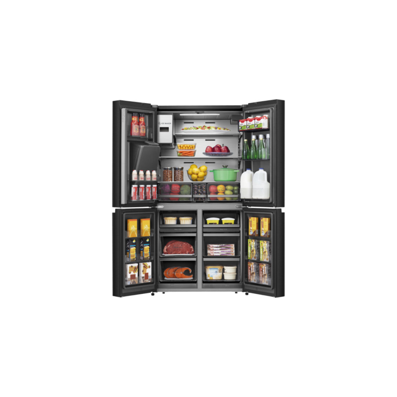 Hisense Side by side frižider RQ760N4IFE 178cm NoFrost