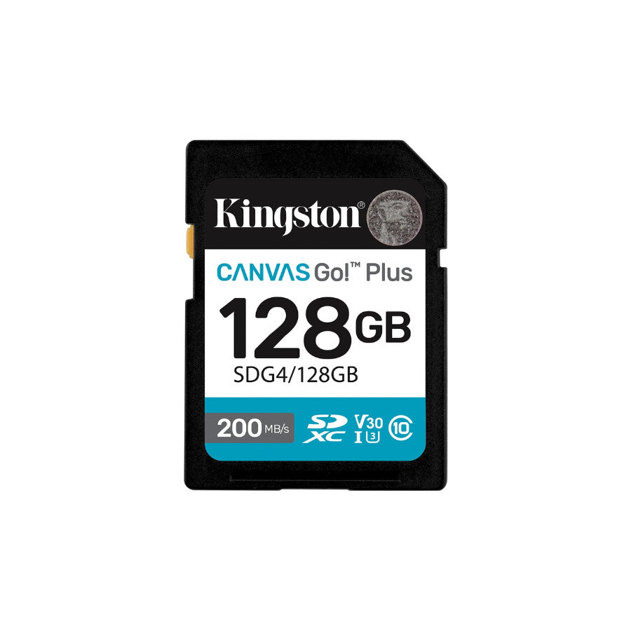 Memorijska kartica Kingston SD 128GB CanvasGoPlus 200/160MB/s