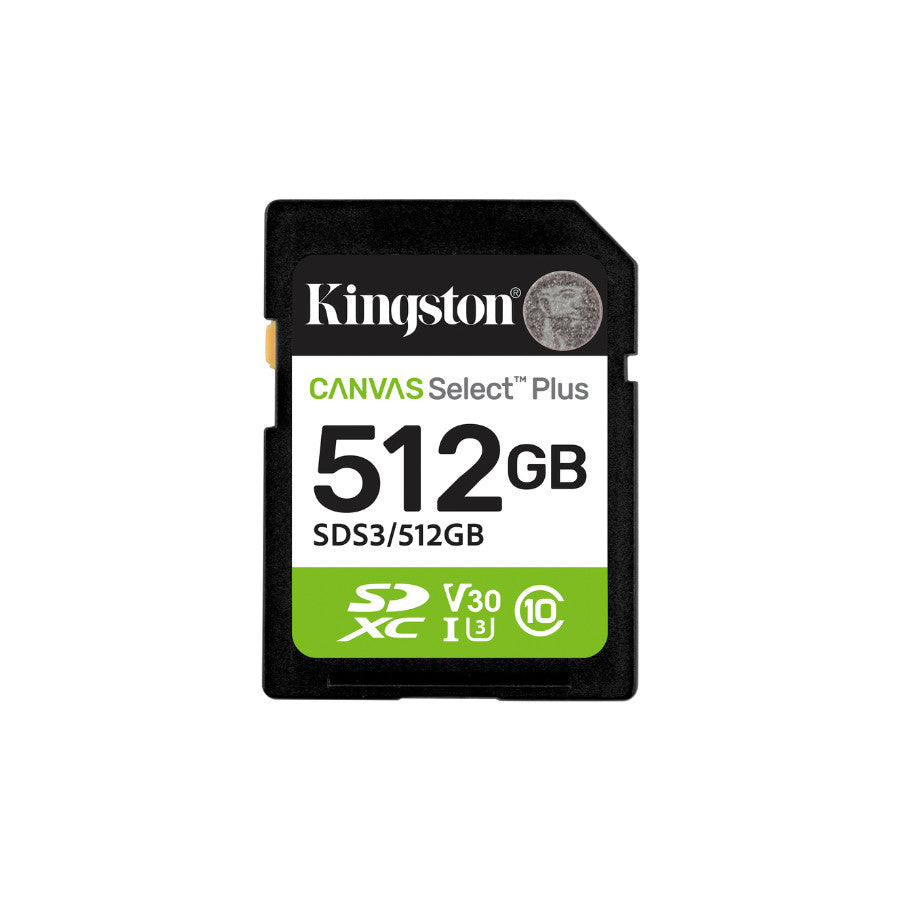 Kingston Memorijska kartica 512GB Class 10 CanvasSelectPlus
