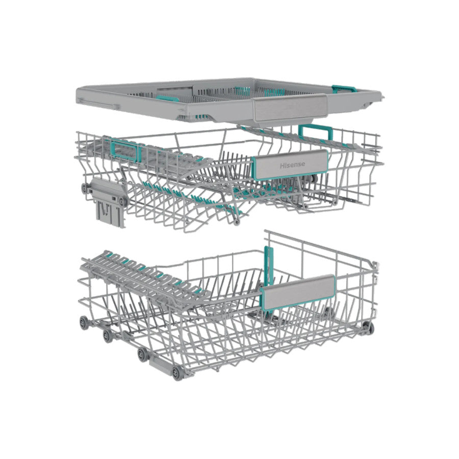 Hisense ugradbena sudomašina HV693A65AD 60cm Tri ladice
