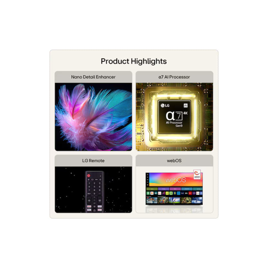 LG Televizor 75" 75NU8E0B3LA LED 4K UHD SMART TV