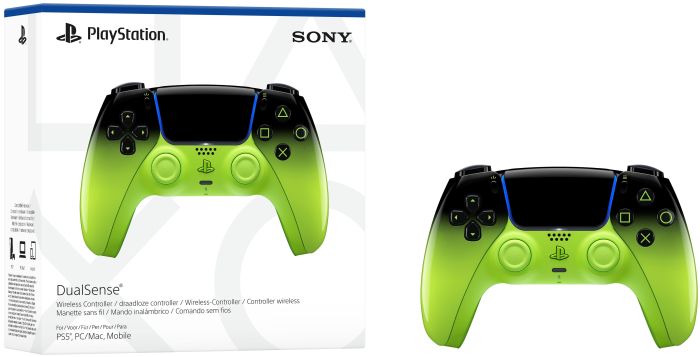 Kontroler Dualsense Remix Green PS5 Playstation 5 Pro Joystick