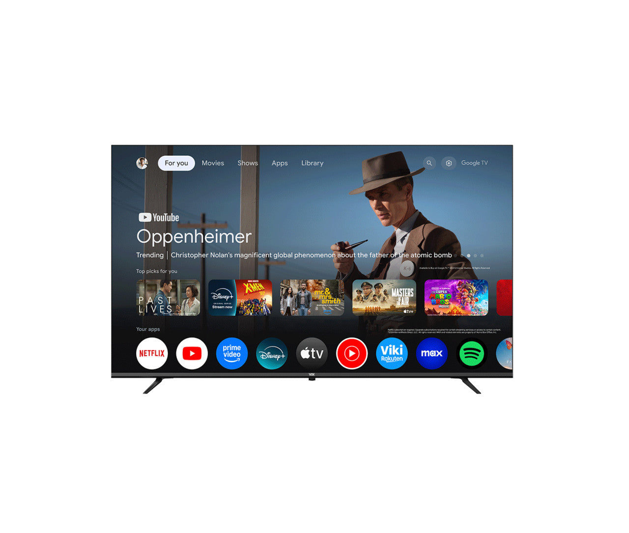 VOX TV 70" QLED 70GTQ500U Google TV Televizor