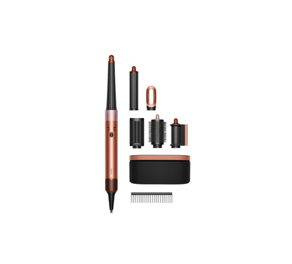 Dyson Airwrap uvijač SE Red Amber Pink Champagne Straight Wavy