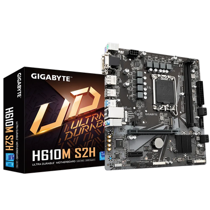 Gigabyte matična ploča H610M S2H DDR5 LGA1700 2xDDR5 mATX