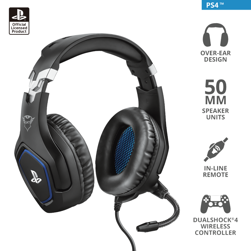 Trust GXT 488 Forze PS4 PC Gaming Slušalice