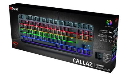 Trust GXT 834 TKL Callaz Mehanička Gaming Tastatura