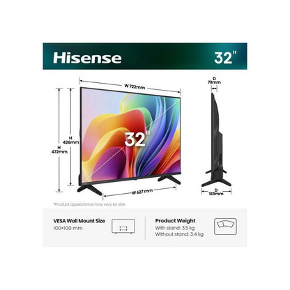 Hisense Smart televizor 32A4S 32" Full HD Vidaa 2026. TV