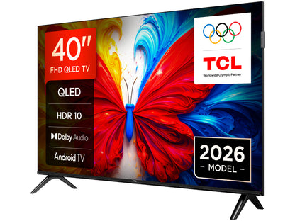 TCL 40"S5L FHD QLED Android TV60Hz, 300 nits