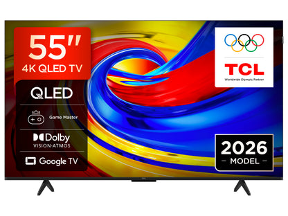 TCL 55"P7L 4K QLED Google TV60Hz, VRR, Dolby Atmos;Dolby Vision, 400 nits