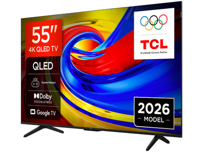 TCL 55"P7L 4K QLED Google TV60Hz, VRR, Dolby Atmos;Dolby Vision, 400 nits