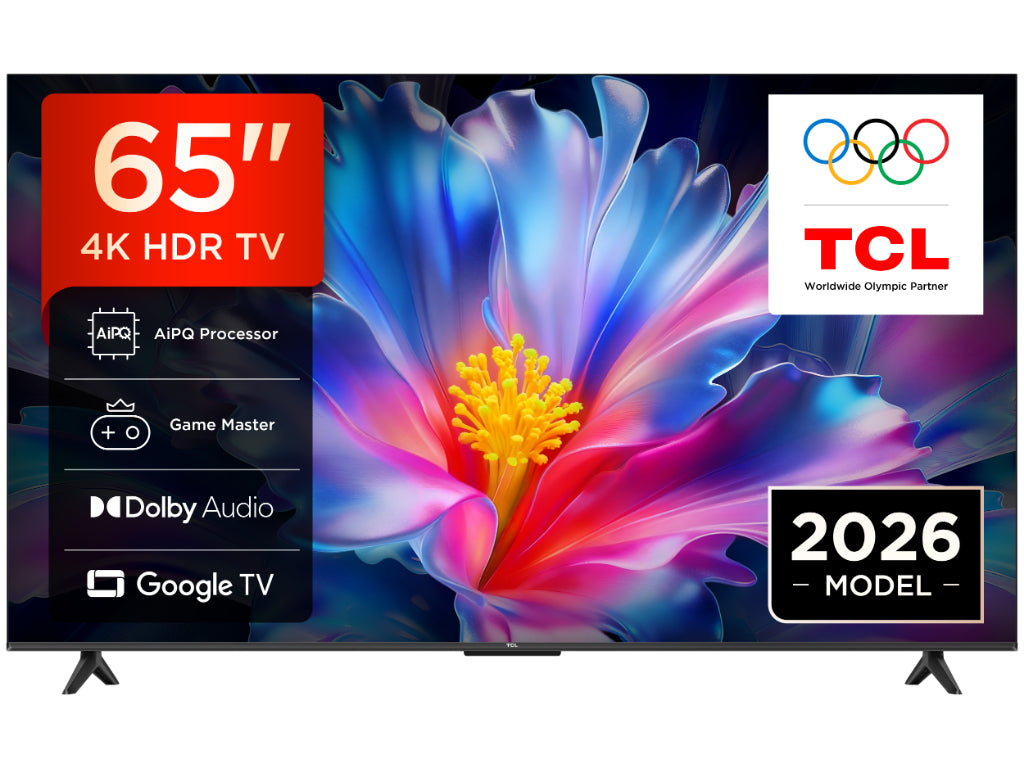 TCL 65"P6L 4K UHD Google TV60Hz, VRR, 280 nits