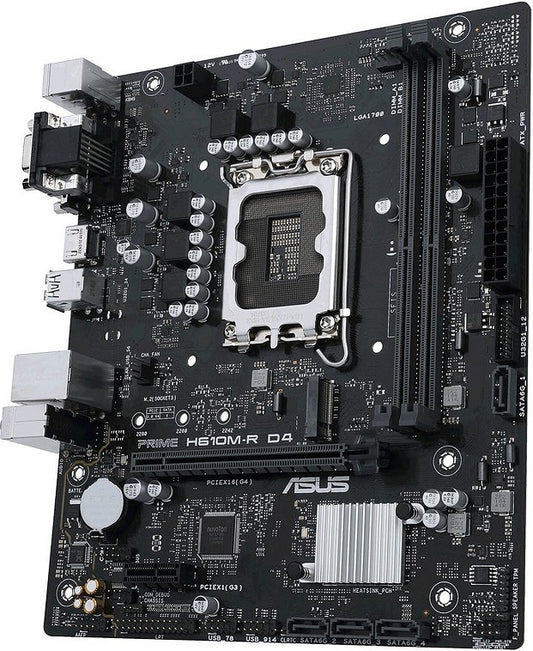 ASUS MB PRIME H610M-R D4-SIIntel H610;LGA17002xDDR4;m.2;VGA,DVI,HDMI;mATX