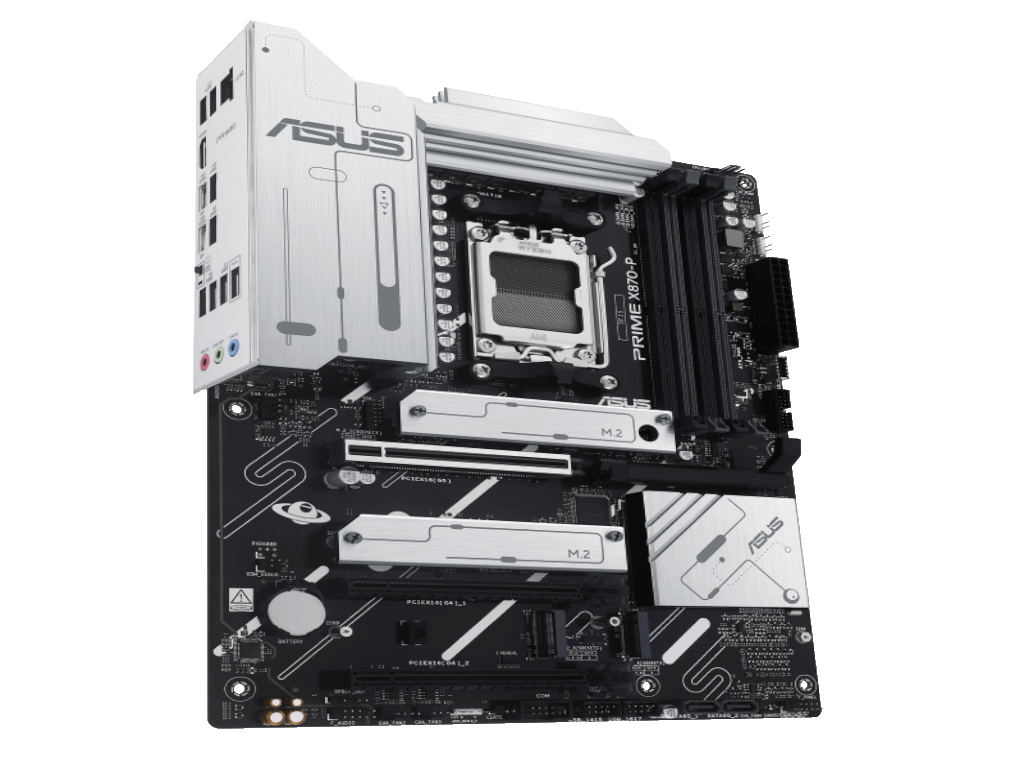 ASUS MB PRIME X870-PX870, AM5; 4xDDR54x M.2; 2x SATA,HDMI,10x USB, RAID,ATX