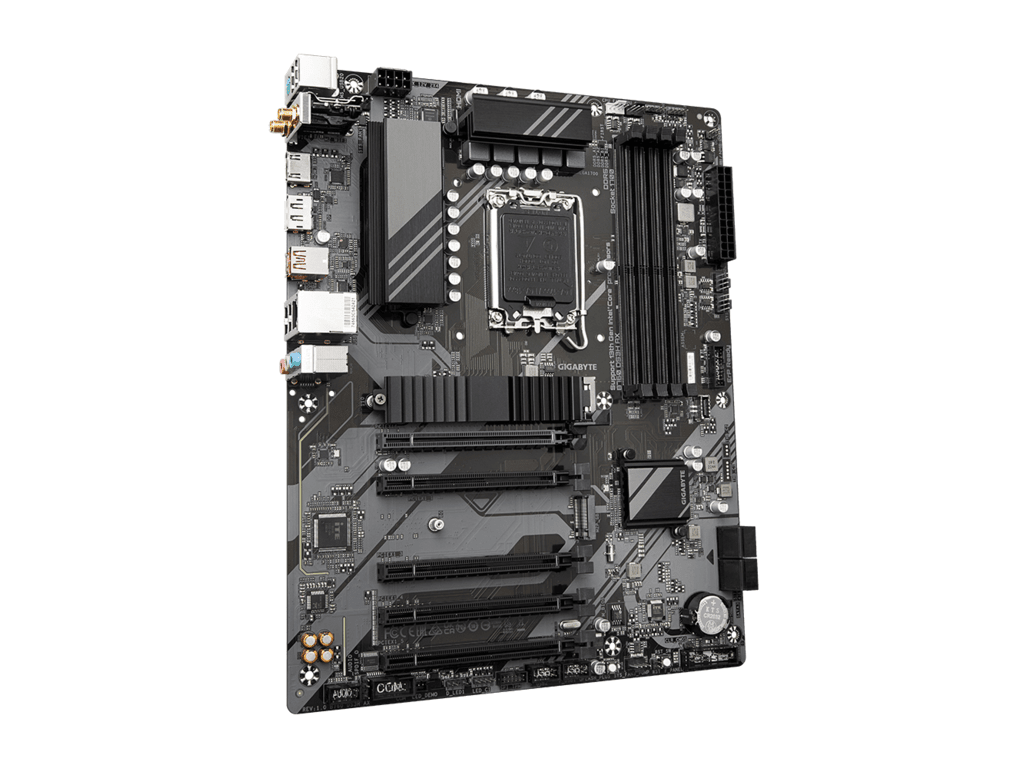 Gigabyte MB B760 DS3H AX DDR5LGA1700; 4xDDR5; 2xM.2, 4xSATA6xUSB; HDMI, DP; WIFI; ATX