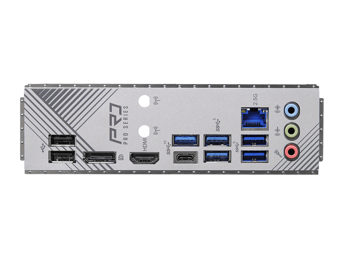 ASROCK MB B760 PRO RSIntel B760, LGA1700, 4xDDR53xM.2, 4xSATA, RAID, HDMI, DP, ATX