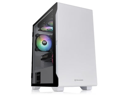 Thermaltake S100 White Micro Micro case, tempered glass, 1x 120mm fan