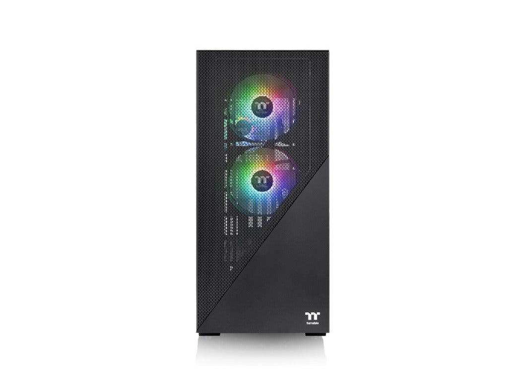 Thermaltake Divider 370 ARGB Mid tower, tempered glass, 3x 120mm ARGB PWM fan