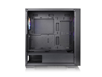 Thermaltake Divider 370 ARGB Mid tower, tempered glass, 3x 120mm ARGB PWM fan