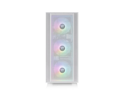 Thermaltake H570 TG ARGB Snow Mid tower, tempered glass, 3x 120mm ARGB Lite fan