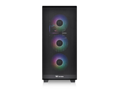 Thermaltake S250 TG ARGBMid tower case, tempered glass4x CT120 ARGB Sync Fans,Mesh front panel
