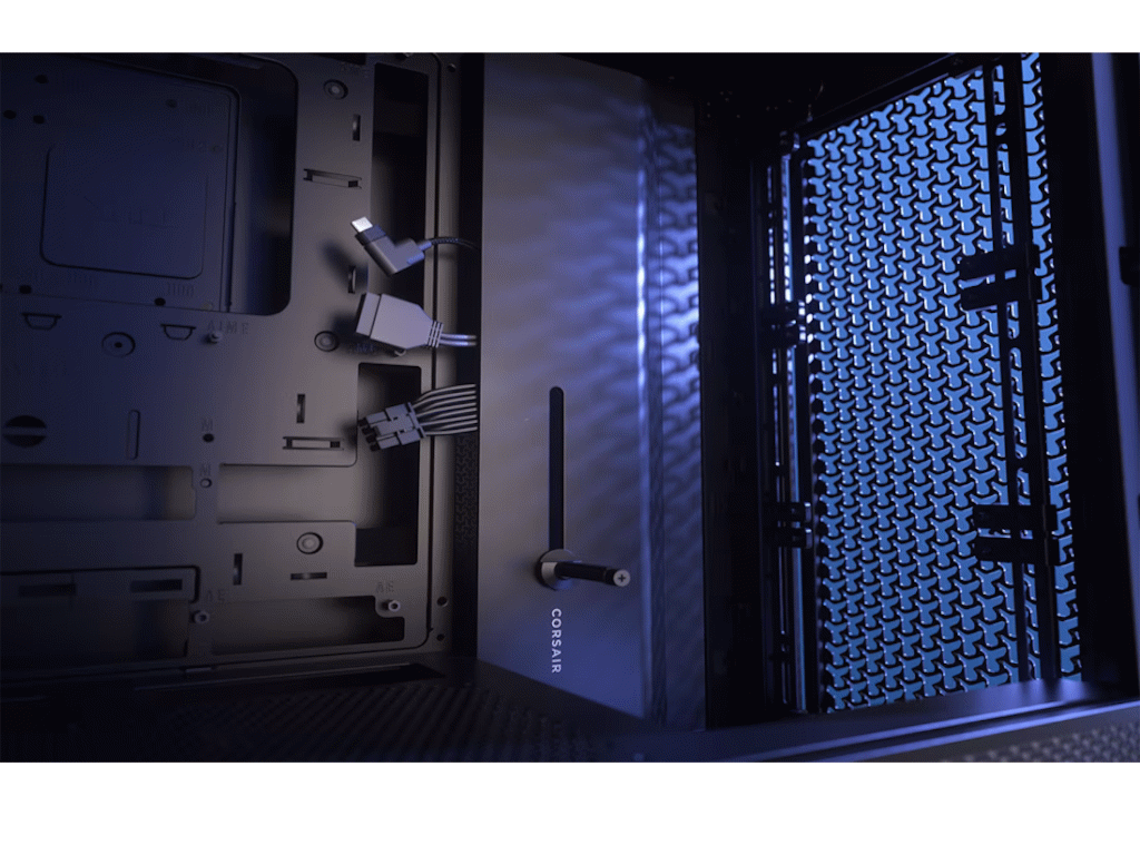 CORSAIR FRAME 4000D Case360mm radiator, 170mm cooler430mm GPU, ATX, Black