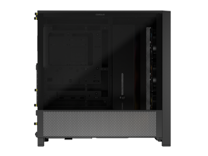 CORSAIR FRAME 4000D RS ARGB3xRS120 ARGB fans, 360mm rad170mm cooler, 430mm GPU, ATX, Black