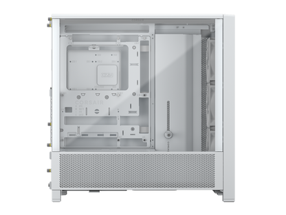 CORSAIR FRAME 4000D RS Case3xRS120 fans, 360mm radiator170mm cooler, 430mm GPU, ATX, White