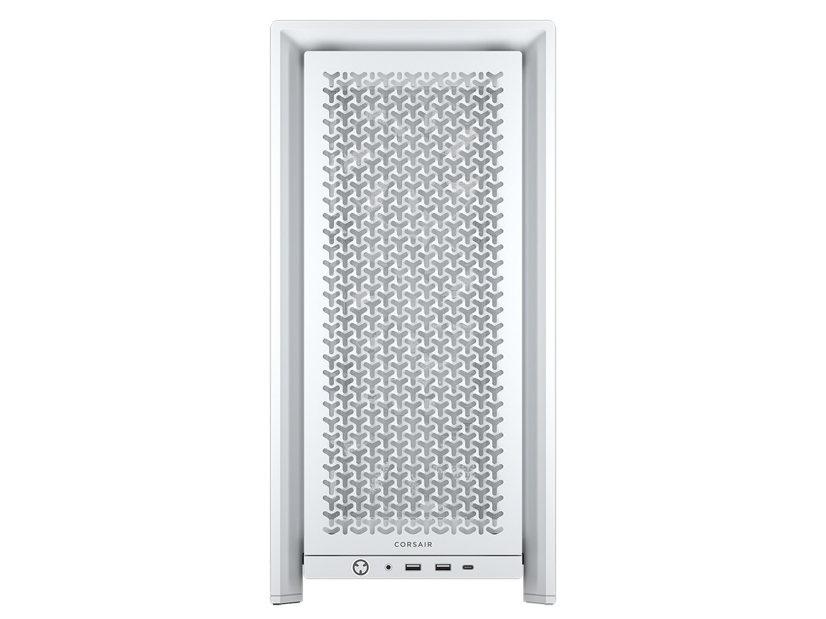 CORSAIR FRAME 4000D RS Case3xRS120 fans, 360mm radiator170mm cooler, 430mm GPU, ATX, White