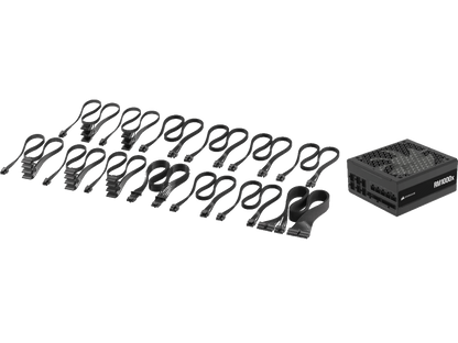 Corsair PSU 1000W RM1000xGold, Fully Modular, 12V-2x612xSATA, 4xPCIe, ATX 3.1, PCIe 5.1