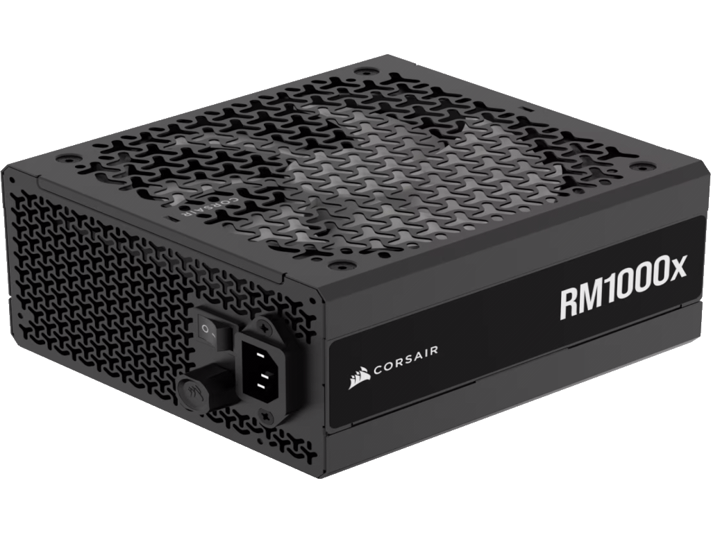 Corsair PSU 1000W RM1000xGold, Fully Modular, 12V-2x612xSATA, 4xPCIe, ATX 3.1, PCIe 5.1