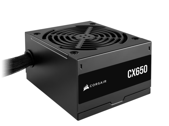CORSAIR PSU 650W CX65080 PLUS Bronze, 120mm fan2xPCIe, 3xSATA, ATX