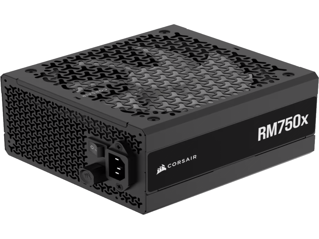Corsair PSU 750w RM750xGold, Fully Modular, 12V-2x68xSATA, 4xPCIe, ATX 3.1, PCIe 5.1