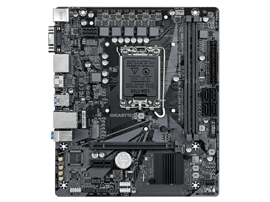 Gigabyte H610M S2H V3 DDR4LGA1700; 2xDDR4; M.2; 4xSATA6xUSB; HDMI, 2xDP, VGA