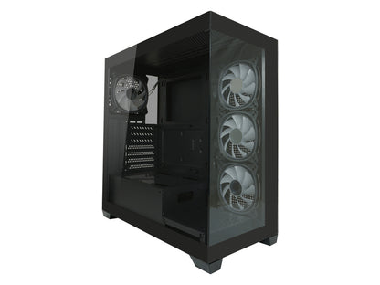 LC-Power Case Gaming 715B Midi-tower, ATX, 4x ARGB fan1x USB-C, 2x USB-A
