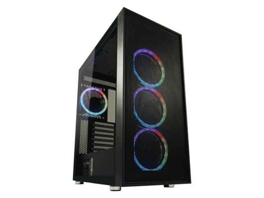 LC-Power Case Gaming 802B 4x 120mm RGB fans Black_Wanderer_X - ATX gaming case