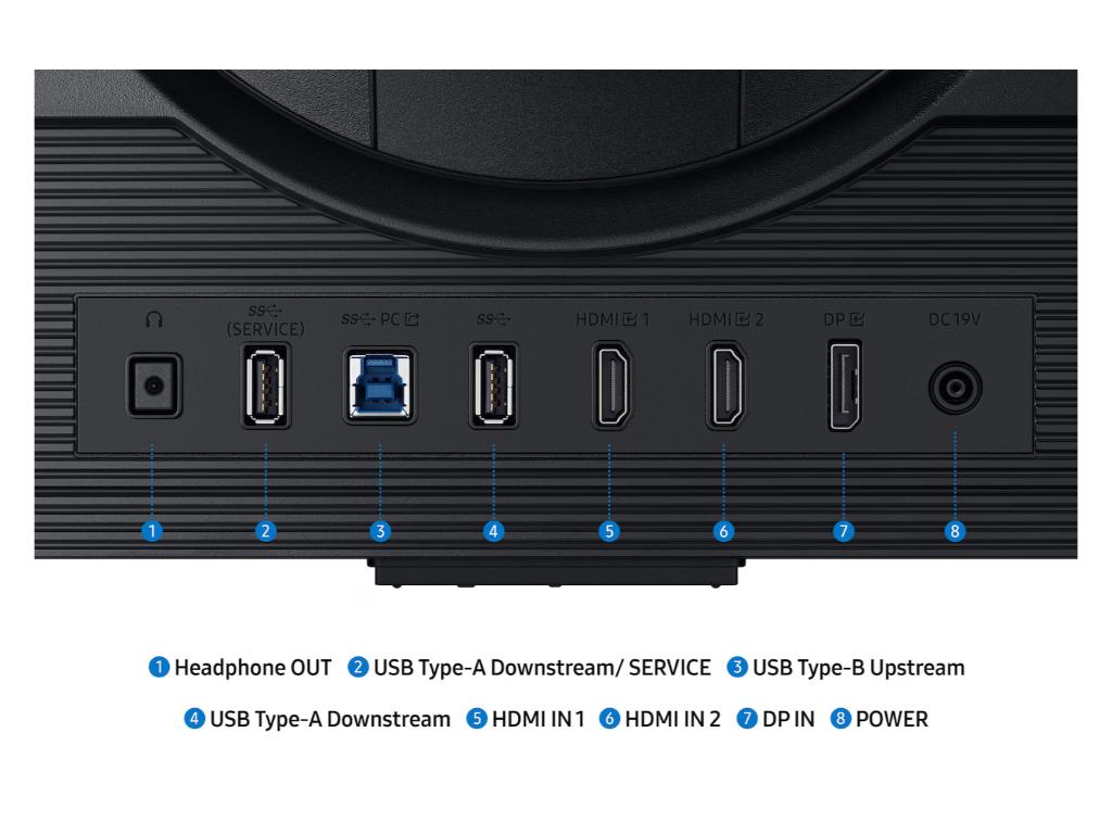 Samsung 27" Odyssey G70F 4K360Hz, IPS, 1ms, 350cd, DP2xHDMI, 2xUSB 3.2, HAS, Tilt, Swivel