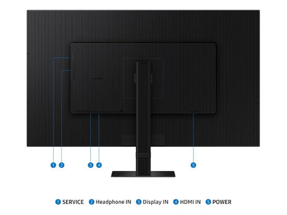 Samsung monit ViewFinity S7 4K32",VA,60Hz,350cd,5ms,HDR10,HDMI,DP,Tilt -2,0(2,0)~25,0(2,0),VESA