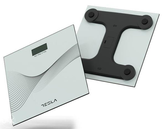 TESLA Tjelesna vaga BS103W Bijela Kapacitet 180 kg