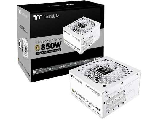 Thermaltake Toughpower GT 850w80+ Gold, full modular,ATX 3.1 native 12V-2x6 connector