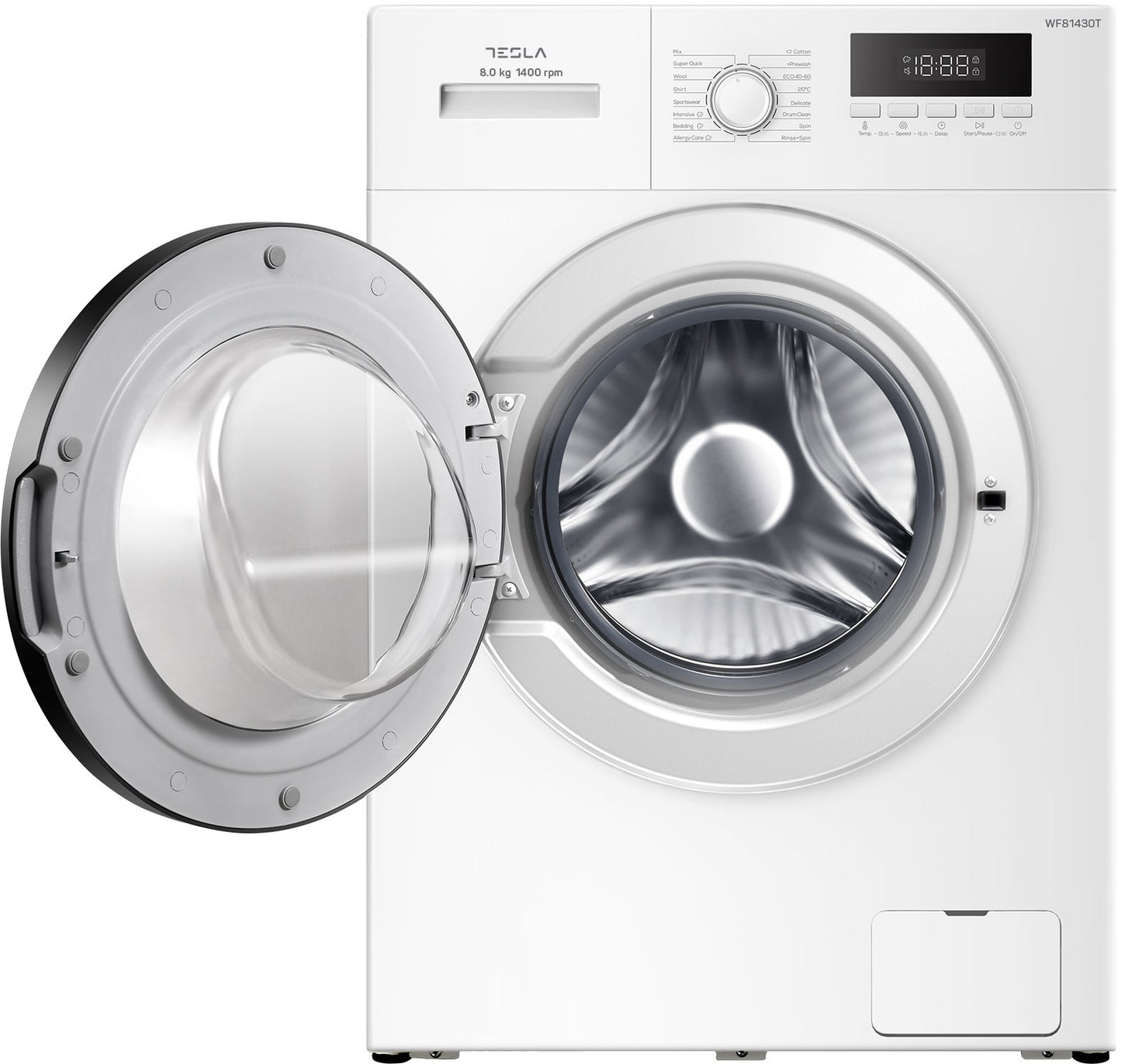 TESLA Veš mašina WF81430T 8KG 1400RRP Obrtaja INVERTER