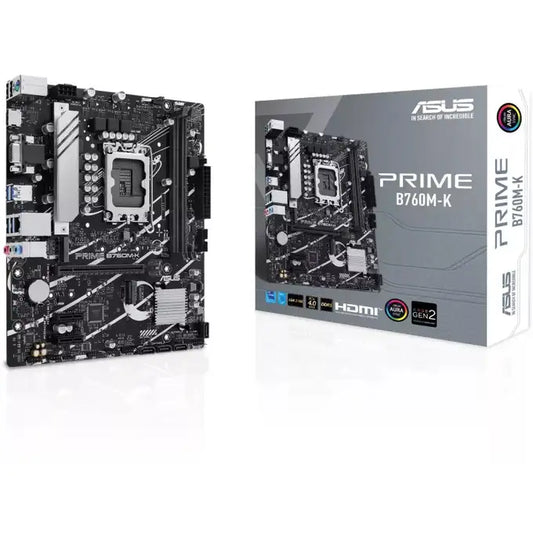 ASUS Matična ploča PRIME B760M-K LGA1700 2xDDR5 mATX