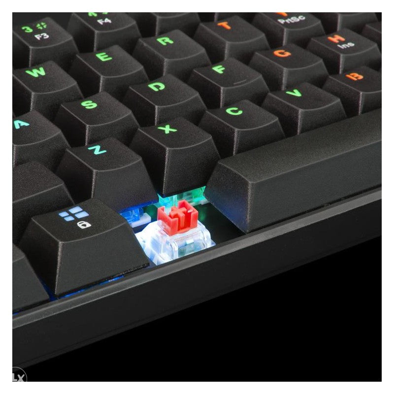 White Shark Shinobi Mehanička tastatura crveni sw.